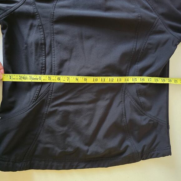 Double Diamond Jacket Women's L Black Full Zip Up Fleece Lined Soft Shell - Picture 14 of 16